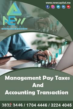 Taxes And Accounting Management Pay Transaction