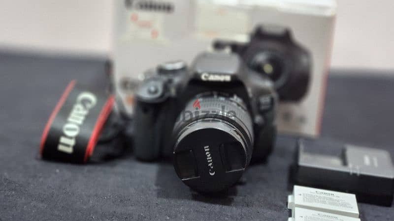 Canon 600D camera with all accessories 2