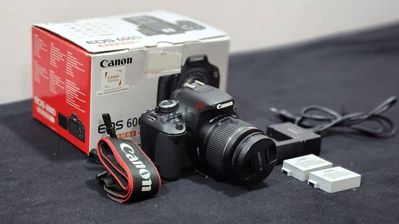 Canon 600D camera with all accessories 4