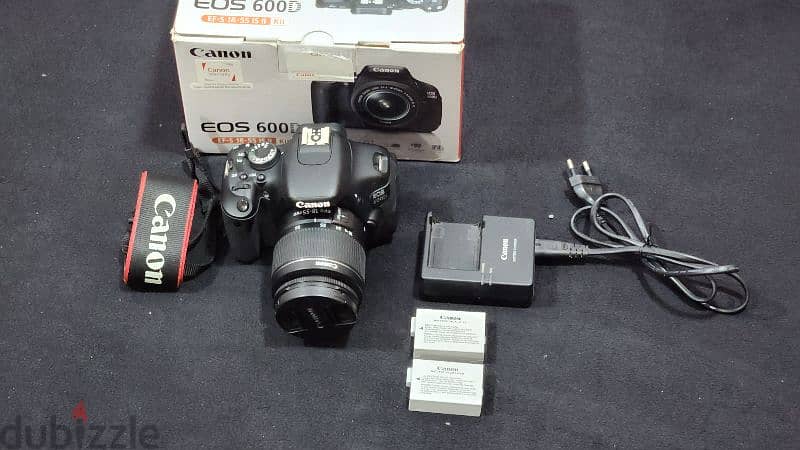 Canon 600D camera with all accessories 6
