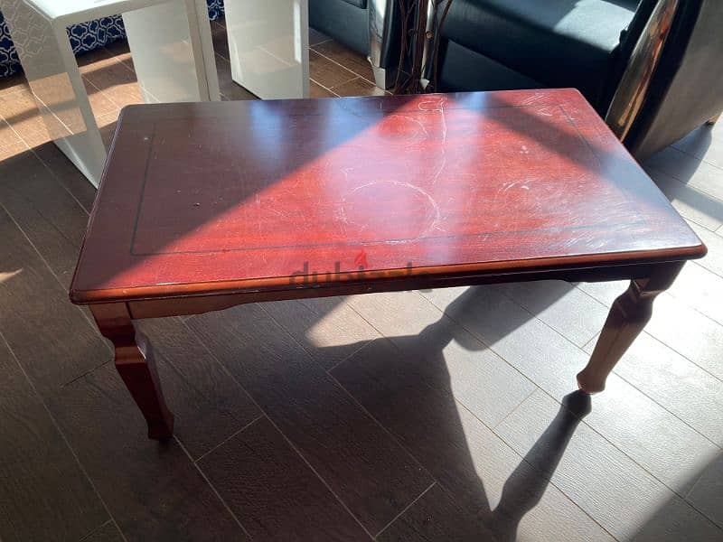 wooden table for urgent sale 2