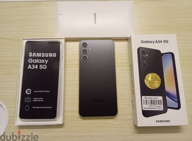 Samsung Galaxy A34 5G  Unboxing en español 