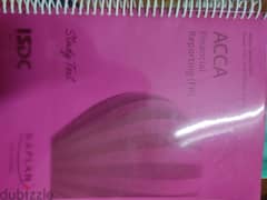 ACCA Books - Financial reporting (F7) Kaplan study kit and exam kit