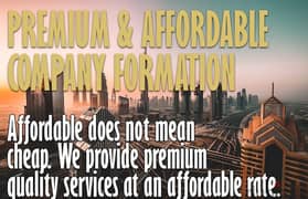 Company Formation- quality service + low price