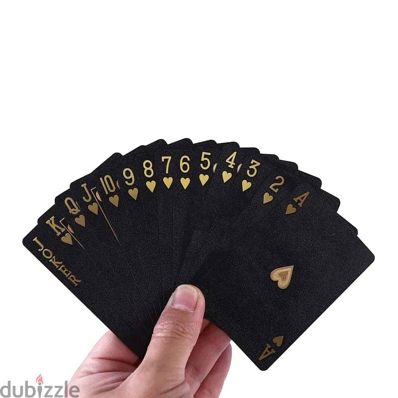 Gold / Black Foil Cards 4