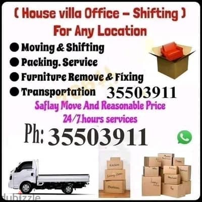 house villa flat shifting services