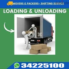 Loading unloading moving six wheel  close truck