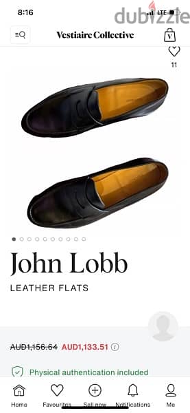 JOHN LOBB 43 size  made in England very expensive shoes 3