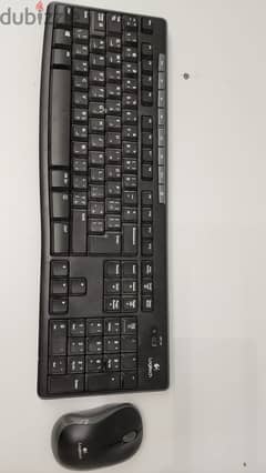 Logitech Wireless Mouse And Keyboard - K270 0