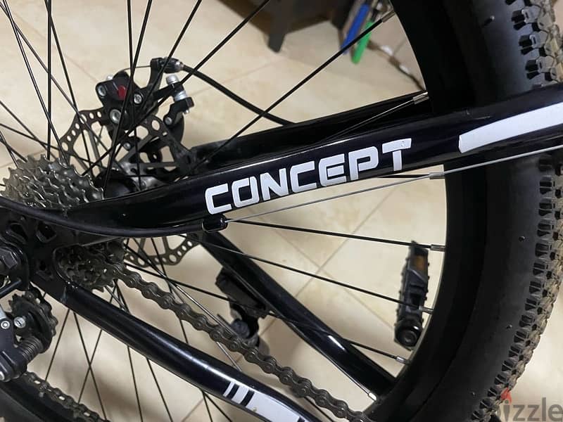 concept bycylc 26 inch good condition  new bike 6