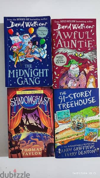 Four amazing children's books new 1