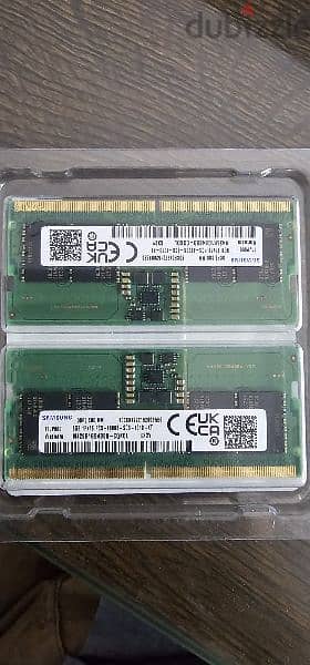 laptop Ram 16GB DDR5 4800MHZ 8GB X 2 2