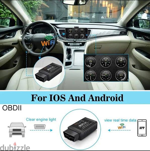 WiFi OBD2 Vehicle Diagnostic Scanners for sale 2