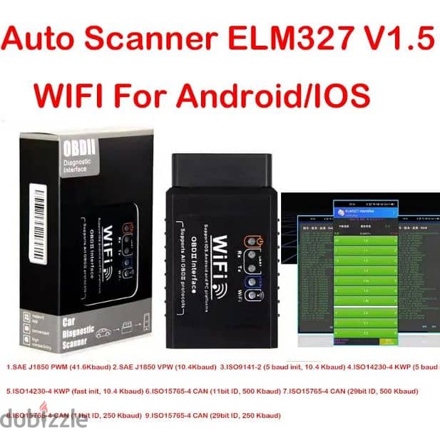 WiFi OBD2 Vehicle Diagnostic Scanners for sale 4