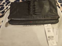 DKNY leather clutch 0