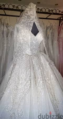 wedding dress فستان عروسة  للبيع