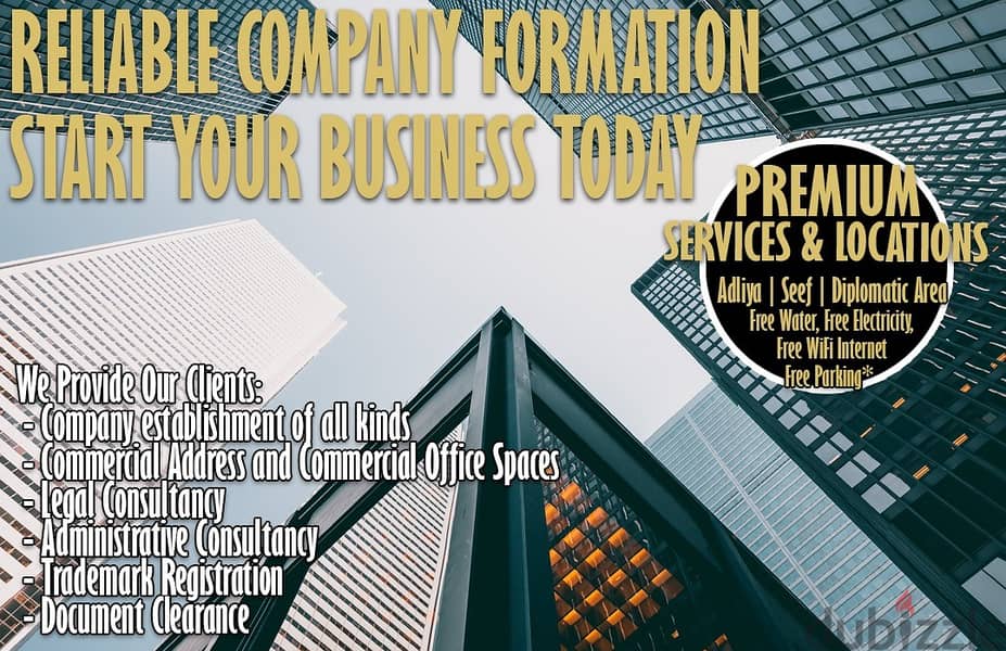 Company formation for Business/Complete CR amendments . Inquire! 0