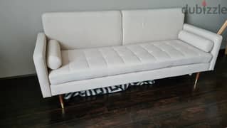 3-Seater Fabric Sofa 0