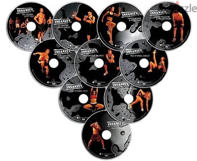 Insanity original CD’s