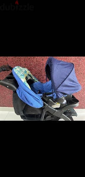 Baby stroller junior with car seat 5