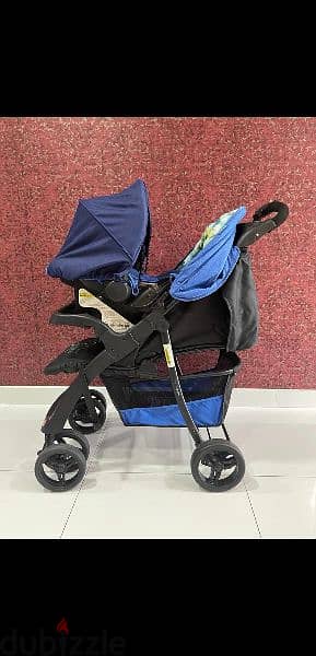 Baby stroller junior with car seat 7