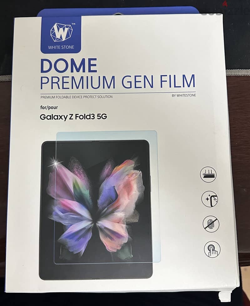 Whitestone Dome [Premium Folding Film] for Samsung Galaxy Z Fold 3 0