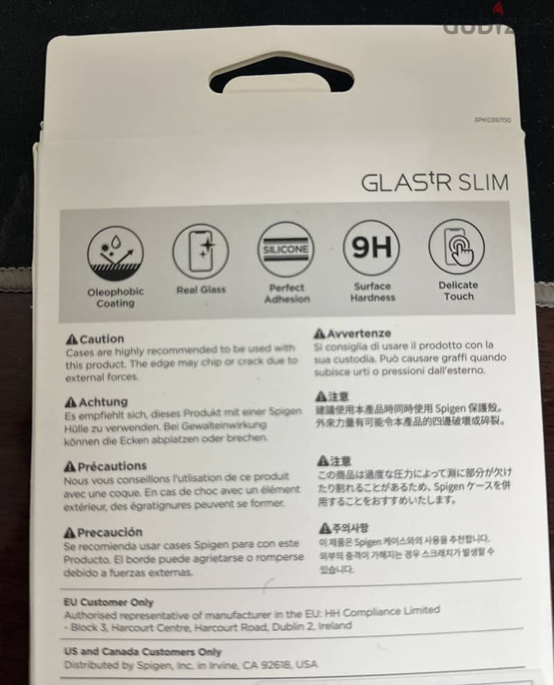 Spigen Glass Screen Protector For Galaxy Z Fold3 5G 1