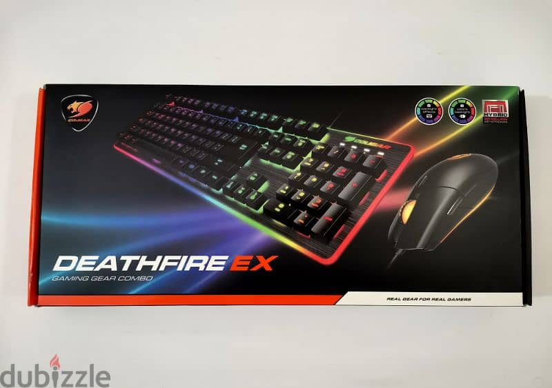 Caugar Deathfire Ex keyboard and mouse 0