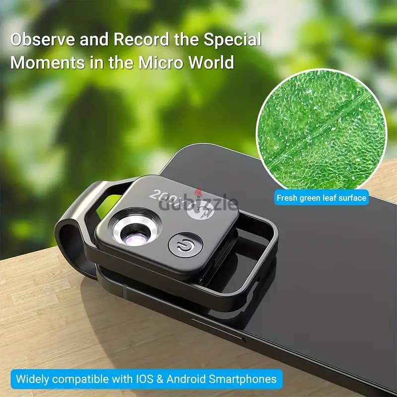 APEXEL 200X Mobile Camera Microscope Lens 3