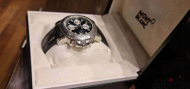 Mont Blanc Sport XXL Automatic Chronograph WATCH IN ORIGIONAL BOX ONLY 4