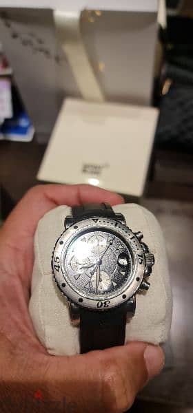 Mont Blanc Sport XXL Automatic Chronograph WATCH IN ORIGIONAL BOX ONLY 5