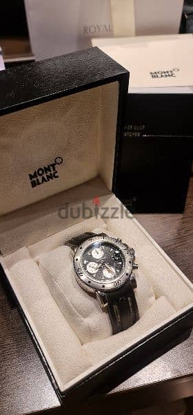 Mont Blanc Sport XXL Automatic Chronograph WATCH IN ORIGIONAL BOX ONLY 6