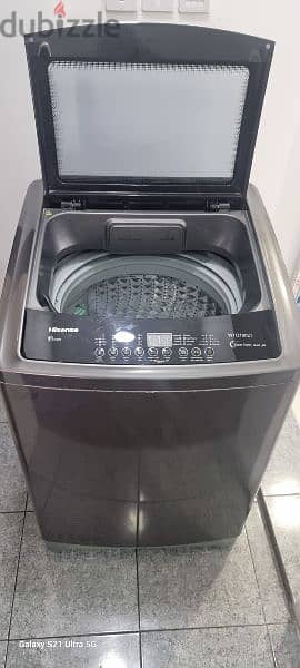 hisense 16kg top load washing machine