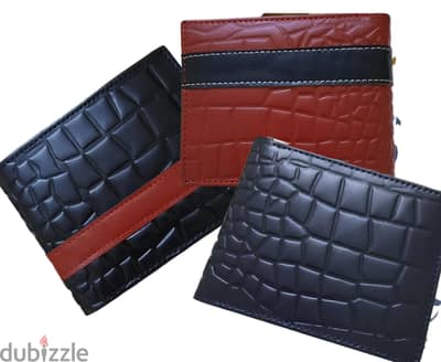 Men genuine Pakistani cow leather wallets