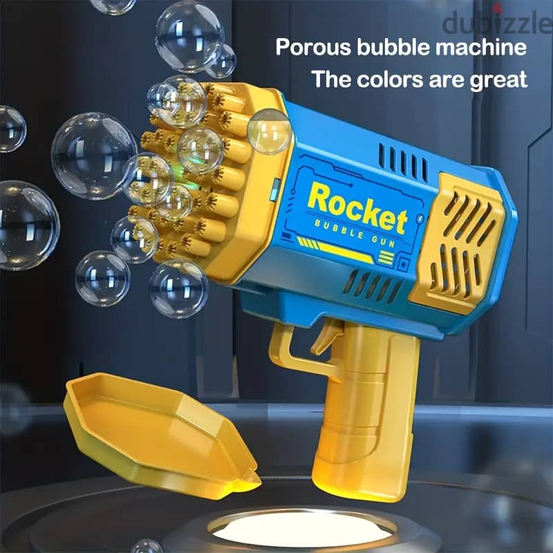 40-hole Electric Bubble Machine Handheld Children's Portable Toy 4