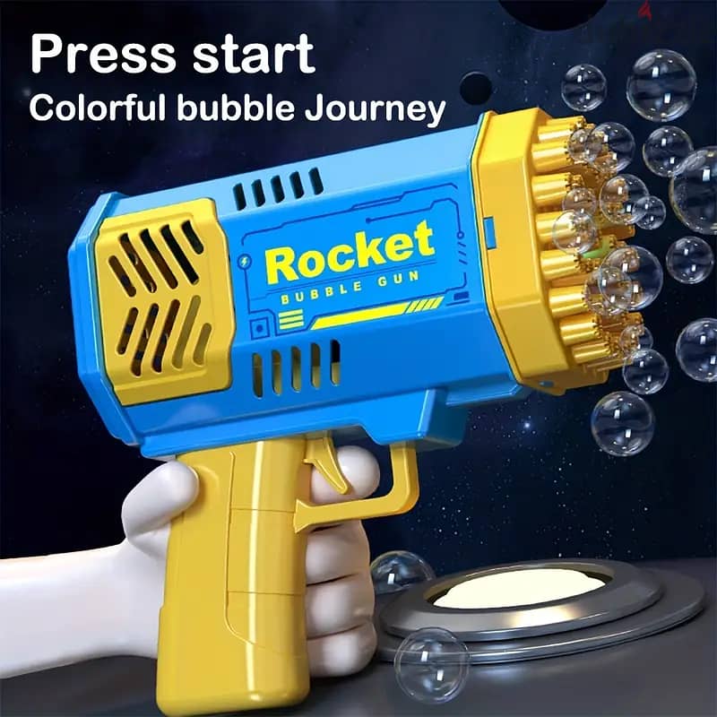40-hole Electric Bubble Machine Handheld Children's Portable Toy 5