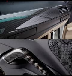 5D high glossy carbon fiber Wrapping films for sale 0