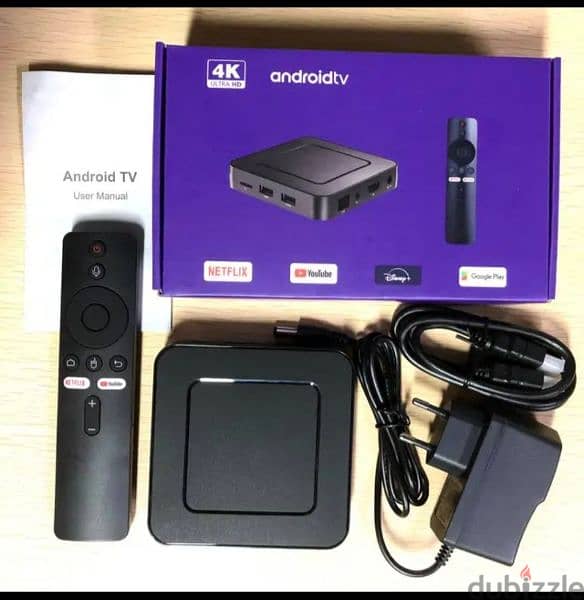 Watch TV channels without Dish/4K Android TV box Reciever 1