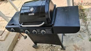 charbroil gas grill including gas cylinder