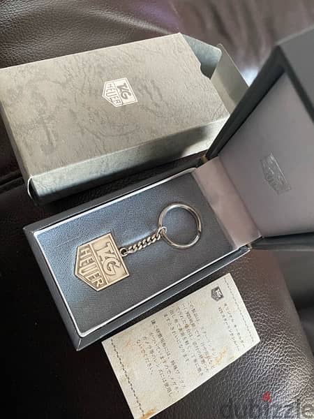 for sale very rare tag heuer silver key chain Jewelry Watches