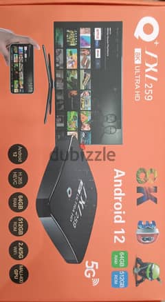 TV Box Receiver Bahrain New Android smart Tv box receiver Bahrain 0
