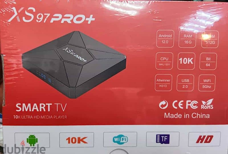 TV Box Receiver Bahrain New Android smart Tv box receiver Bahrain 4