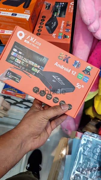 TV Box Receiver Bahrain New Android smart Tv box receiver Bahrain 9