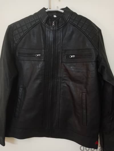 Men genuine Pakistani leather jacket for