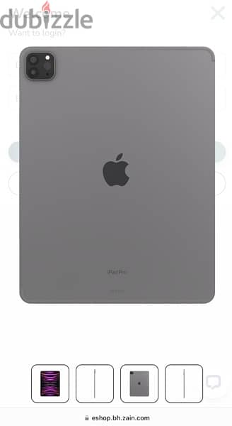 Apple IPad Pro 12.9 inch 1Tb WiFi plus Cellular 2022 in warranty 1