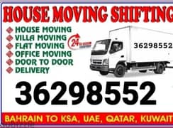 Bahrain mover and packing transport labour charge carpenter work