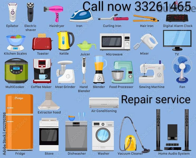 kitchen appliances repair service 7