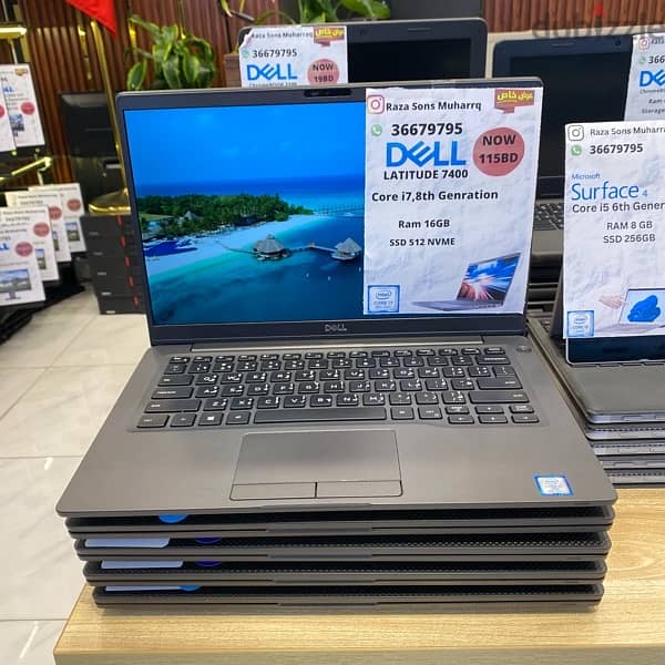 Dell Latitude 7400 - Core i7-8th Generation 0