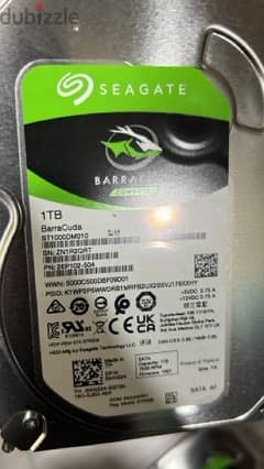 Internal Hard disk for sale 1 TB 0
