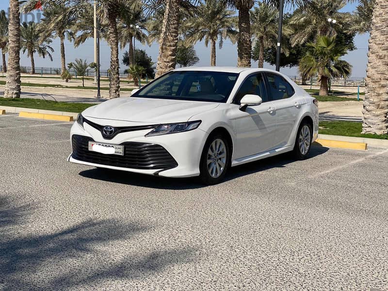 Toyota Camry LE 2019 (White) 1